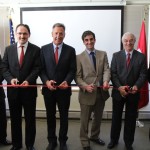 Governor Shumlin Mayor Weinberger, Attorney General William Sorrell at the Ribbon Cutting Ceremony of Turkish Cultural Center